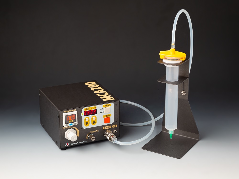 エアー加圧型定量吐出装置 MCA100/200型 製品カタログ ミナトコンセプト | イプロスものづくり